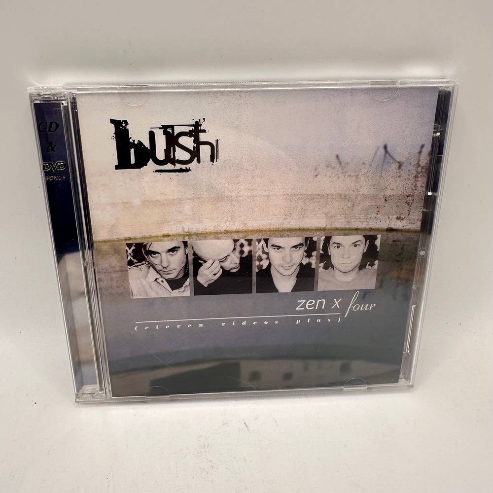 Bush Zen X Four Eleven Videos Plus CD DVD 2005 Kirtland Records Alternative NM